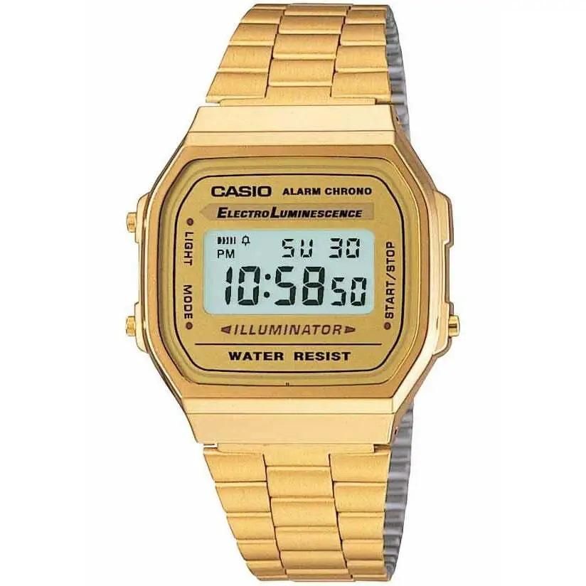 Casio Vintage premium and classy Digital Gold Unisex Watch